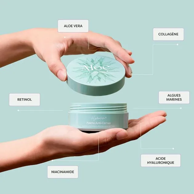 Aloe Paris Patchs hydrogel anti-cernes x30 paires - 185 g