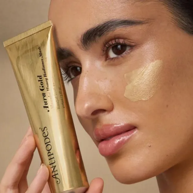 Antipodes Masque éclat au miel de Manuka Aura Gold - 75ml