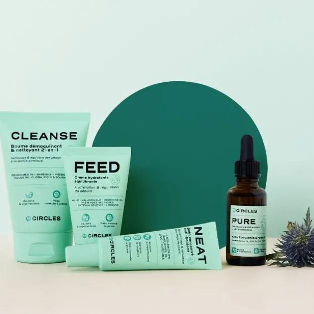 Circles Gel nettoyant & démaquillant 2-en-1 Cleanse - 100 ml
