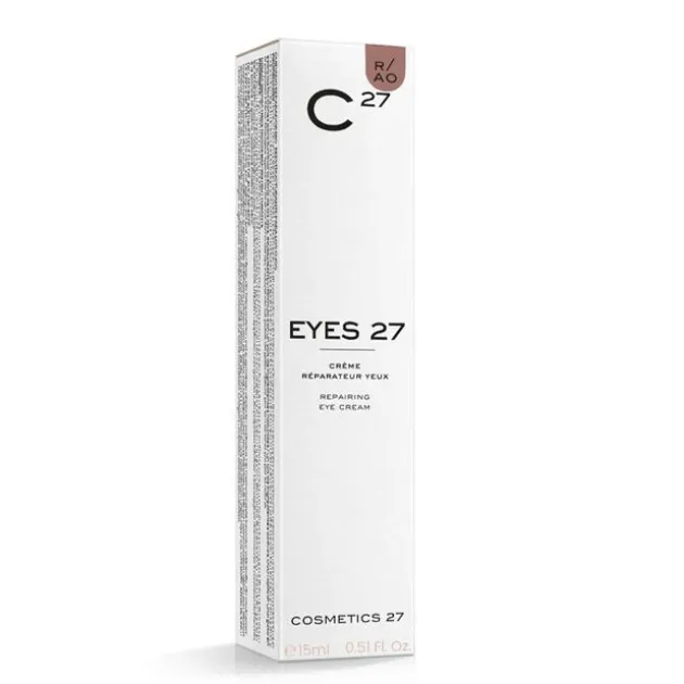 Cosmetics 27 Soin réparateur yeux bio-restructurant Eyes 27 - 15 ml