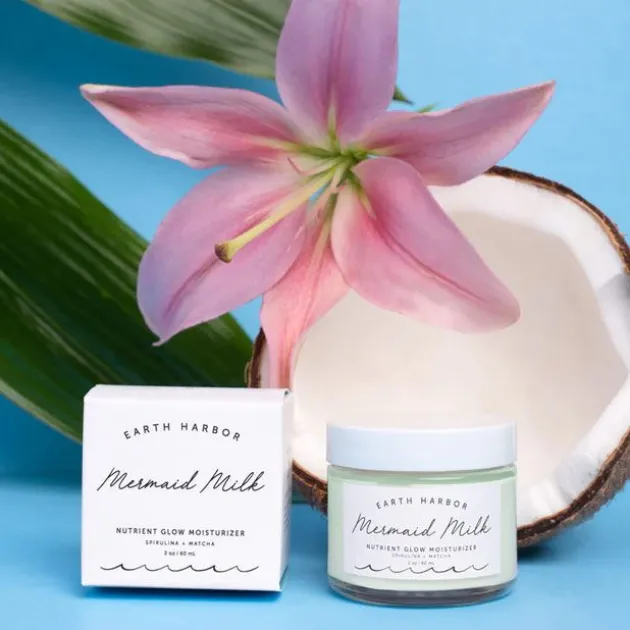 Earth Harbor Crème visage Mermaid Milk Nutrient Glow - 60 ml