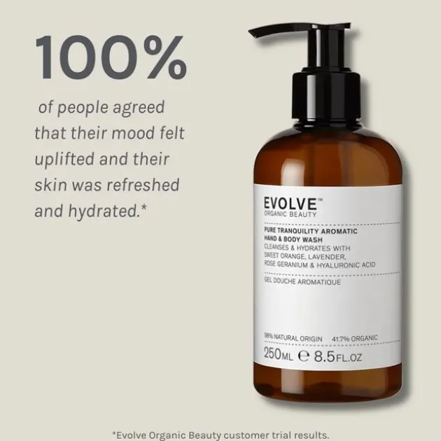 Evolve Beauty Gel lavant aromatique pour mains et corps - 250 ml