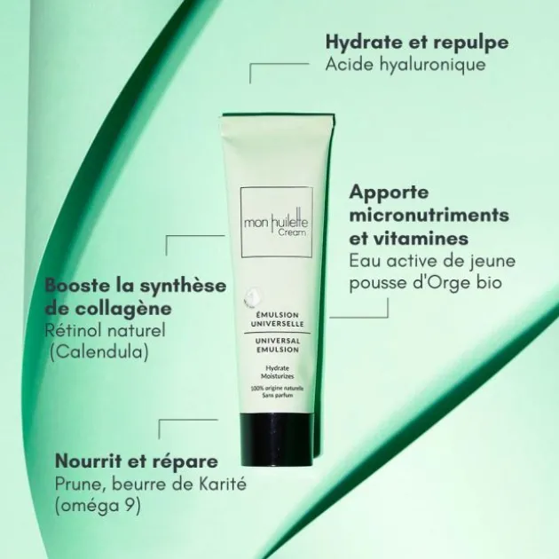 Les Huilettes Crème visage universelle Cream - 50ml