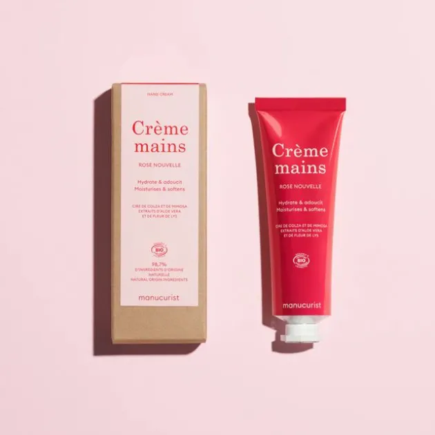 Manucurist Crème mains Rose Nouvelle - 60 ml