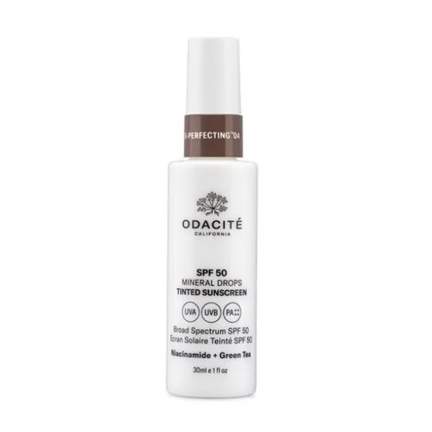 Odacité Crème solaire teintée Mineral Drops SPF50 - 30 ml