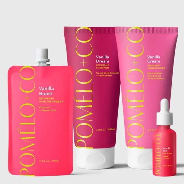 Pomélo+Co Masque cheveux réparateur Vanilla Boost - 100 ml