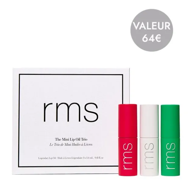 RMS Beauty Coffret The Mini Lip Oil Trio