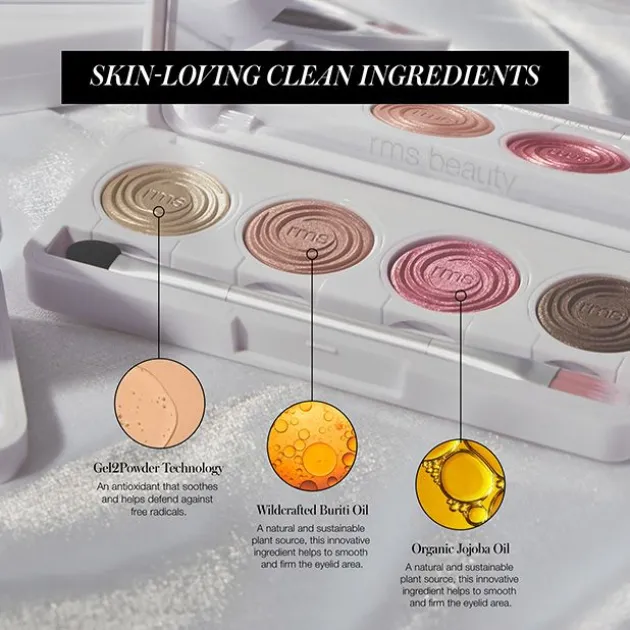 RMS Beauty ReDimension Hydra Eyes Quartet - Rebel Glow - 4,8 g