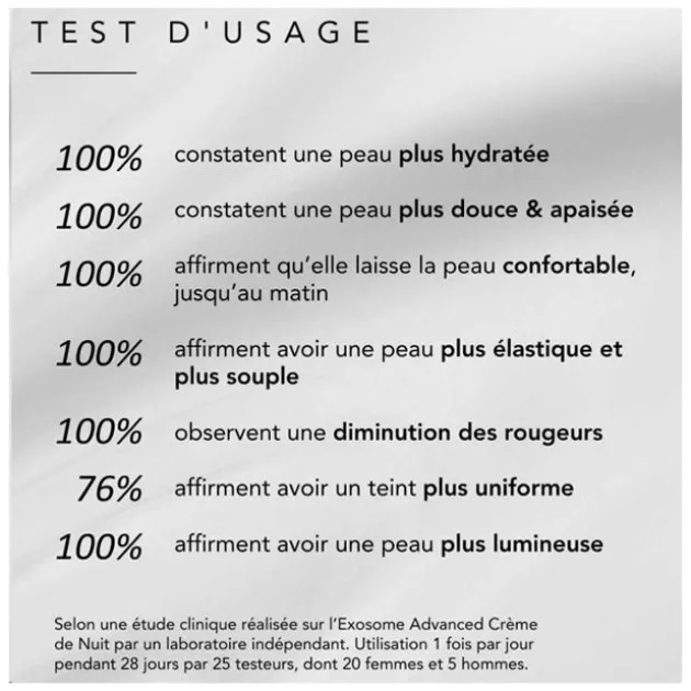 Skin Diligent Crème de nuit Exosome Advanced - 50 ml