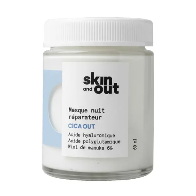 Skin & Out Masque nuit réparateur Cica Out - 60 ml