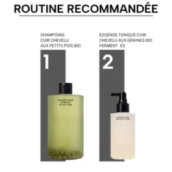 Whamisa Shampoing cuir chevelu aux petits pois bio fermentés - 490 ml