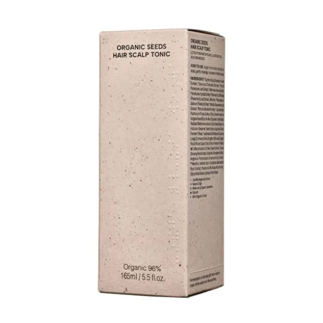 Whamisa Tonique cuir chevelu aux graines bio fermentées - 165 ml
